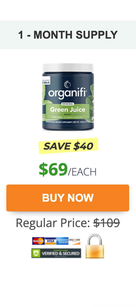 Organifi Green Juice - 1 bottle