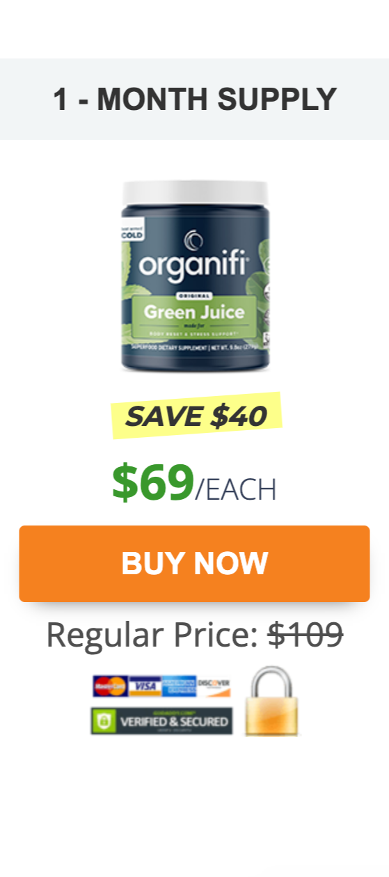 Organifi Green Juice - 1 bottle